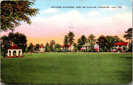 Alabama Anniston Fort McClellan Officers Quarters 1942 - Autres & Non Classés