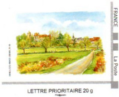 (EL1) Personnalisé (MTAM) Neuf Auneau N° 10i  Château Du Lieu, Chemin (oeuvre Originale De Patrick Souday, Chartres) - Neufs
