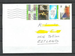 NEDERLAND Netherlands 2022 Cover To Estonia - Lettres & Documents