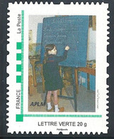 (EL1) Personnalisé (MTAM) Neuf Mainvilliers Près Chartres N° 15 A L'école : Jeune Fille Au Tableau - Neufs