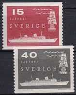 SCHWEDEN 1958 Mi-Nr. 436/37 A ** MNH - Unused Stamps