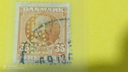 DANİMARKA-1912 35 ÖRE FREDERİK VIII. DAMGALI - Used Stamps