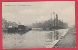 Châtelineau - Bords De Sambre - Confluent - Péniches - 1909 ( Voir Verso ) - Châtelet