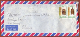 Luftpost, Raeuchergefaess, Alexandria Nach Leonberg 1989 (13527) - Cartas