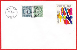 NORWAY -  8732 ALDRA (Nordland County) - Last Day/postoffice Closed On 1998.05.30 - Lokale Uitgaven