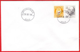 NORWAY -  6063 HJØRUNGAVÅG 1 (Møre & Romsdal County) - Last Day/postoffice Closed On 1998.02.28 - Local Post Stamps