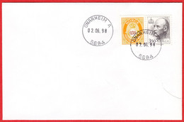 NORWAY - 5694 ONARHEIM A (Hordaland County) = Vestland From Jan.1 2020 - Last Day/postoffice Closed On 1998.06.02 - Emissioni Locali