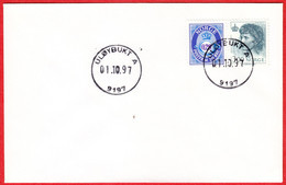 NORWAY -  9197 ULØYBUKT A -  25 MmØ - (Troms County) - Last Day/postoffice Closed On 1997.10.01 - Local Post Stamps