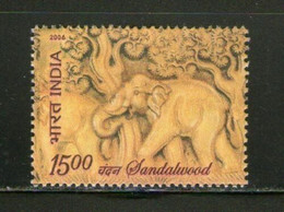 India 2006 Sandalwood Aroma Scented Fragrant Elephant 1v MNH - Otros & Sin Clasificación