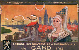 Gent - Gand * (édit. Vanderpoorten) Exposition Universelle, Expo De Gand 1913, - Gent