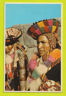 PEROU PERU N°134 Alcalde Indigena En Sacsahuaman Native Mayor Cuzco Peru VOIR ZOOM Et DOS Lima - Pérou