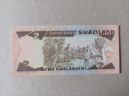 Billete De Swaziland De 2 Emalangeni, Año 1987, UNC - Swasiland