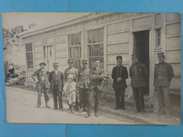 Carte Photo Comines Bureau De Douane Et Logement Du Receveur 1920 - Komen-Waasten