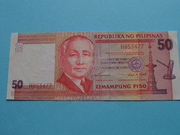 50 Piso - 1987 ( Voir / See > Scans ) Circulated ! - Philippines