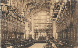 WINDSOR, The Choir, St George's Chapel (Publisher - Unknown) Date - November 1912, Used - Windsor