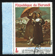 Pays :  79,1 (Burundi : République)    Yvert Et Tellier N° :  290, 291,292,293 (o) - Usati