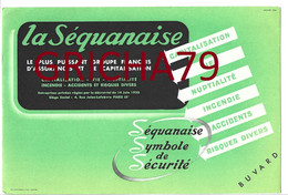 BUVARD - ASSURANCES - LA SEQUANAISE - LE PLUS PUISSANT GROUPE FRANCAIS D'ASSURANCES ET DE CAPITALISATION - Bank & Versicherung