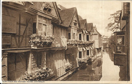 CANTERBURY, River Stour And Weaver Houses (Publisher - Shoesmith And Etheridge) Date - Unknown, Unused - Canterbury