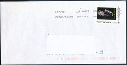France-IDTimbres - Johnny Hallyday 66 - YT IDT 13 Sur Lettre Du 06-10-2011 - Cartas & Documentos