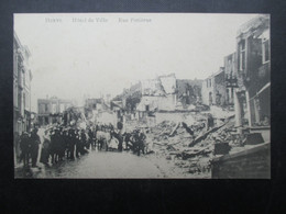 Delcampe - CP BELGIQUE (V2210) HERVE (2 Vues) Hôtel De Ville - Rue Potiérue - Collection Artistique L'éclipse - Herve