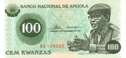 ANGOLA 100 KWANZAS P 111 1976 UNC SC NUEVO - Angola