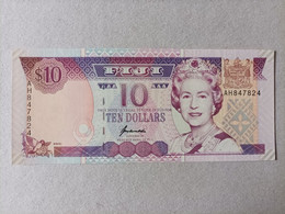 Billete De Fiji De 10 Dólares, Año 1996, UNC - Fiji