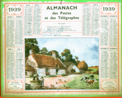 ALMANACH DES POSTES ET DES TELEGRAPHES De 1939 - Grossformat : 1921-40