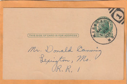 USA Old Card Mailed - 1921-40