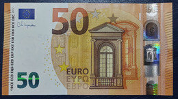 50 EURO R036A4 Germany Lagarde Serie RE Perfect UNC - 50 Euro