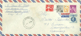 UNITED STATES - 1963 - STAMPS COVER TO GERMANY - 1961-80