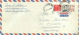 UNITED STATES - 1963 - STAMPS COVER TO GERMANY - 1961-80