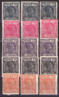 FERNANDO POO 1907 LOT ALFONSO XIII MNH**,MH* - Fernando Po