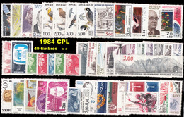 France Année Complete 1984 - 49 Timbres* * TB - 1980-1989