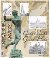 Belgique - GCD 12 - Grand Place D'Anvers (Bloc Non Dentelé BL219) - 2002-… (€)