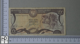 CYPRUS 1 LIRA 1994 -    2 SCANS  - (Nº52141) - Cyprus