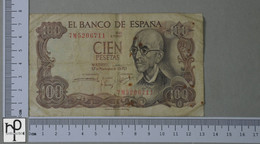 SPAIN 100 PESETAS 1970 -    2 SCANS  - (Nº52143) - 100 Pesetas