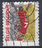 BELGIUM 2945,used,football - Oblitérés