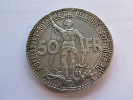 België 50 Frank 1935 Wereldtentoonstelling FR - 50 Francs