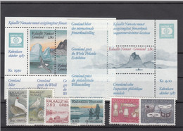 Greenland 1987 - Full Year MNH ** - Annate Complete