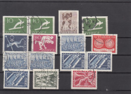 Sweden 1953 - Full Year Used - Años Completos