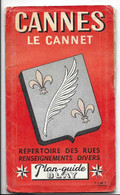 Plan-Guide Blay CANNES LE CANNET 1970 - Cartes Routières