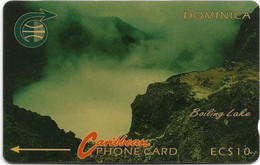 Dominica - C&W (GPT) - Boiling Lake - 4CDMA (White Stripe) - 1990, 37.227ex, Used - Dominica