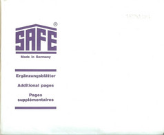 SAFE/I.D. - Feuilles COMPACT Pour FDC De FRANCE, 165x95 Mm (Jaunies) ( Réf.7875 ) - Voor Bandjes