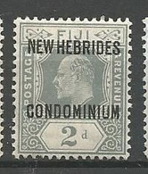 NOUVELLES-HEBRIDES  N° 22 NEUF* TRACE DE CHARNIERE  / MH - Nuevos