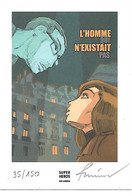 BONIN  -  Ex-libris "L'homme Qui N'existait Pas" - Künstler A - C