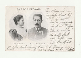 Cartolina SOPHIE CHOTEK E ERZHERZOG FRANZ FERDINAND DAS HOHE BRAUTPAAR - Histoire