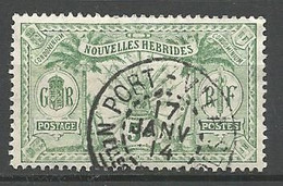 NOUVELLES-HEBRIDES  N° 27 CACHET PORT-VILA - Usados