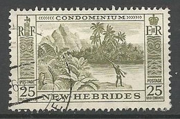 NOUVELLES-HEBRIDES  N° 190 OBL - Usados