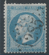 Lot N°71194   N°22, Oblitéré GC 1285 Decize, Nièvre (56), Indice 3 - 1862 Napoleon III