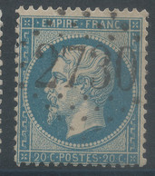 Lot N°71200   N°22, Oblitéré GC 2730 Orange, Vaucluse (86), Indice 3 - 1862 Napoleon III
